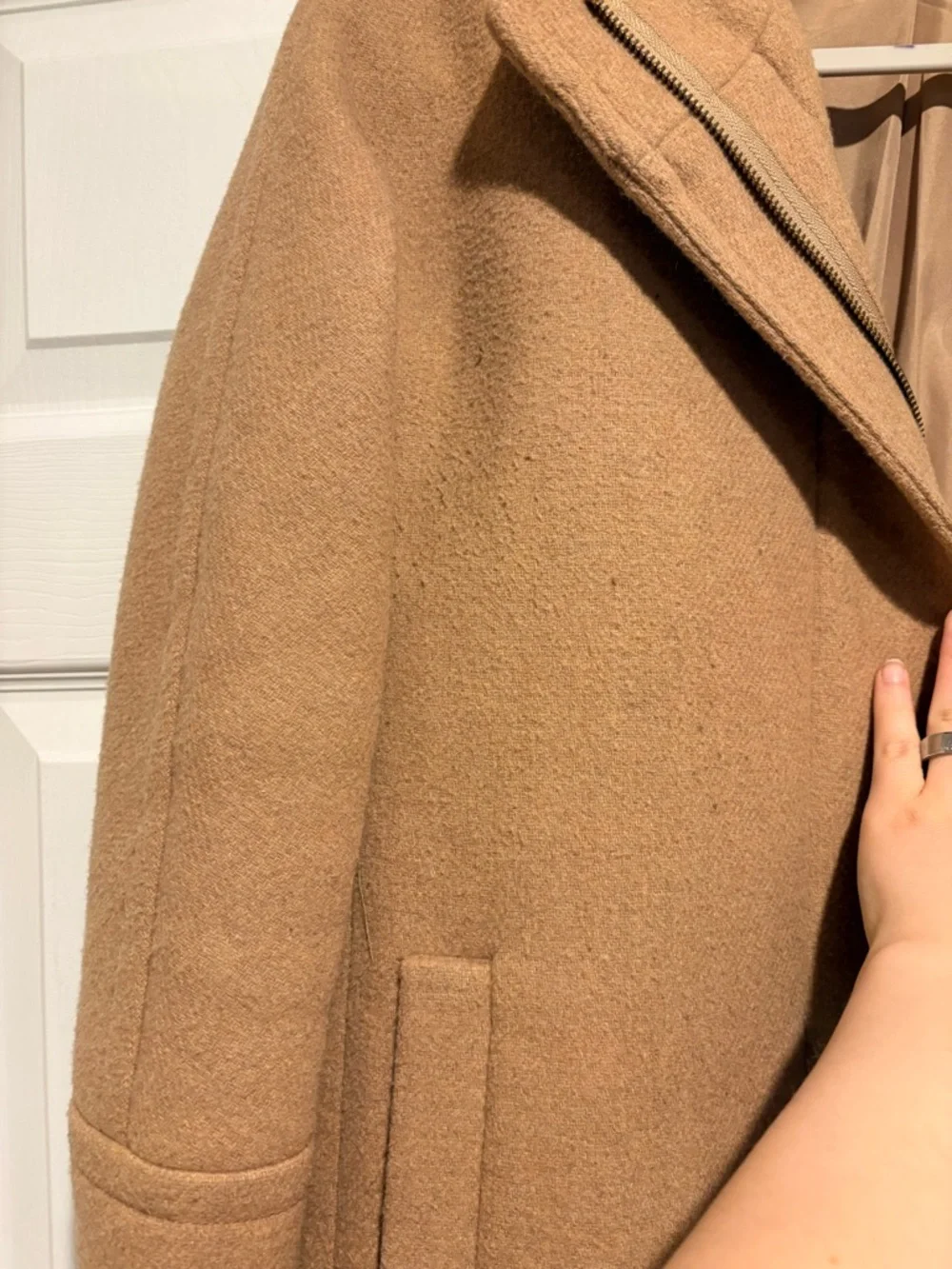 J. Crew Women's Camel City Coat - Picture 2 of 8